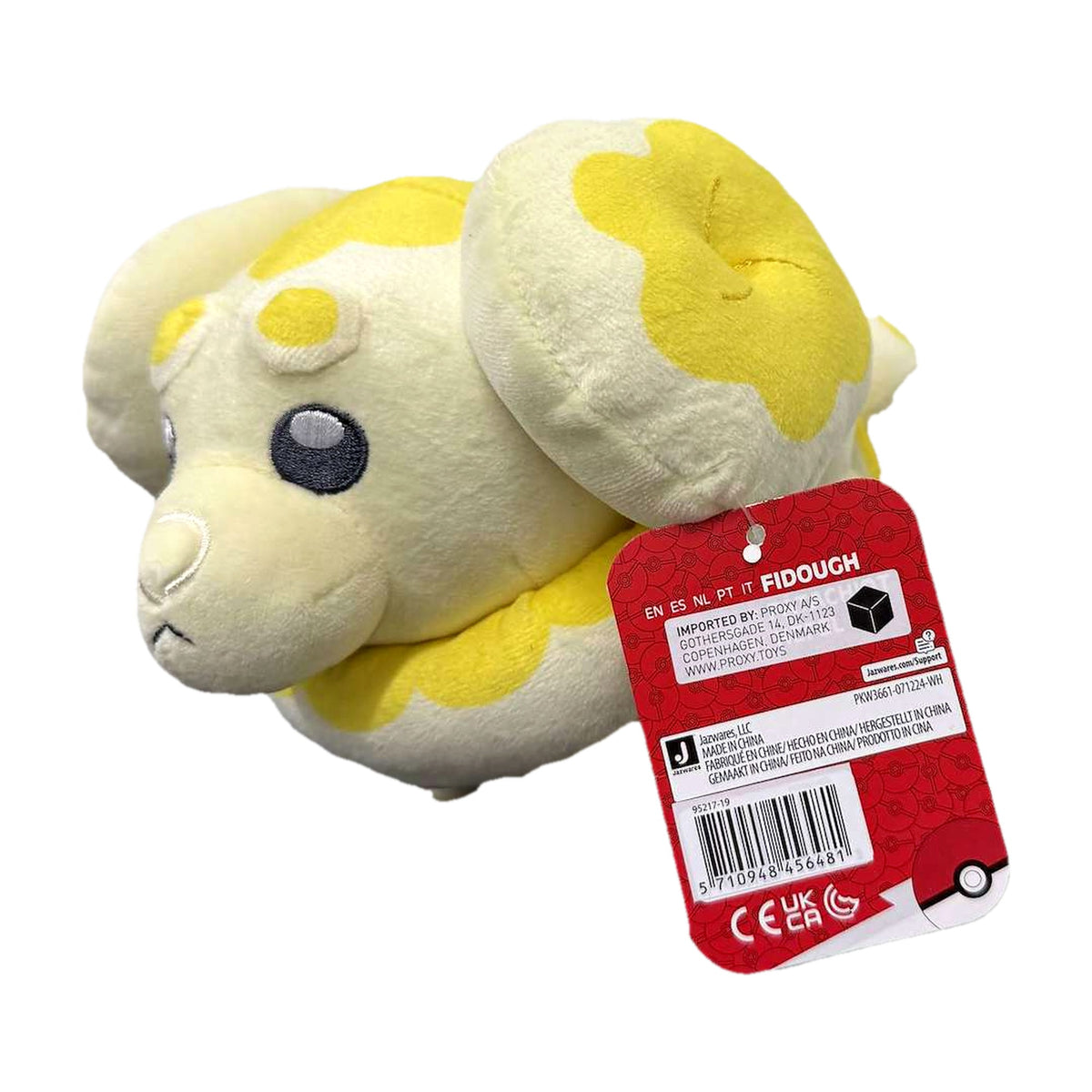 Pokémon-bamse – Fidough (mellomstor)