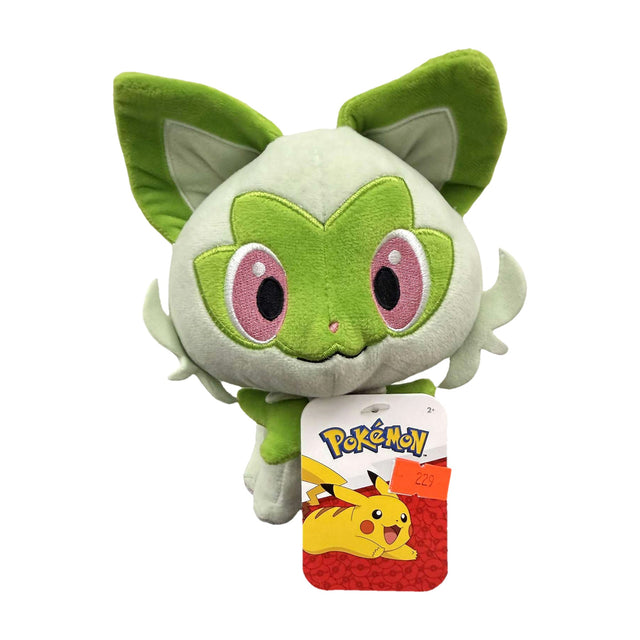 Pokémon-bamse – Sprigatito (mellomstor)