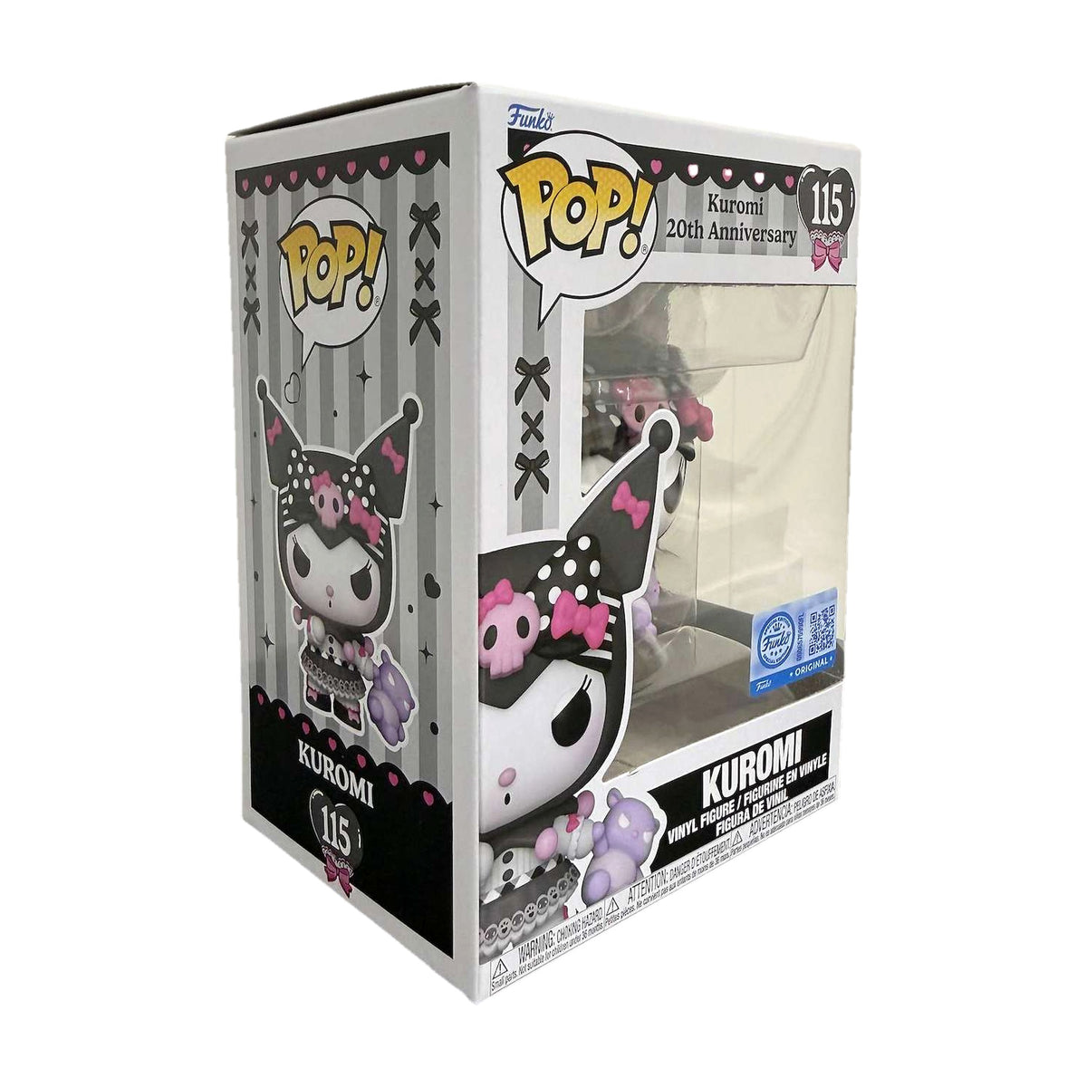 Funko Pop! Kuromi #115 i eske, fra venstre