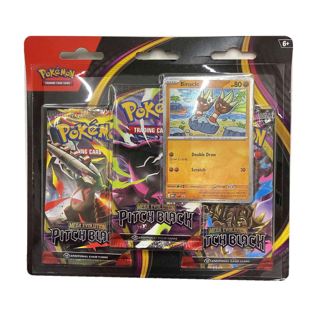 Pitch Black 3-Pack Blister