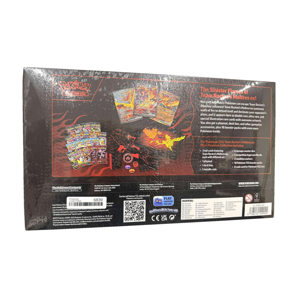 Team Rocket's Moltres ex Ultra-Premium Collection