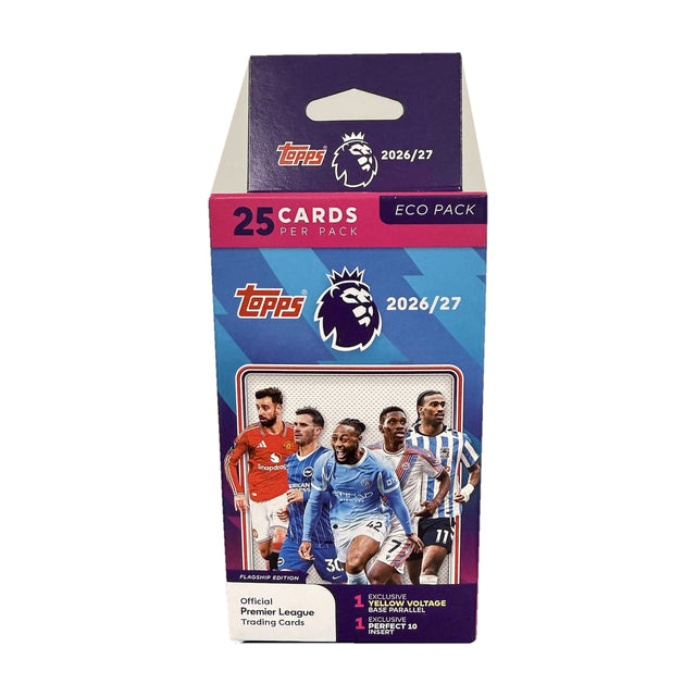 Topps Premier League 2026/27 Eco Pack (25 kort)