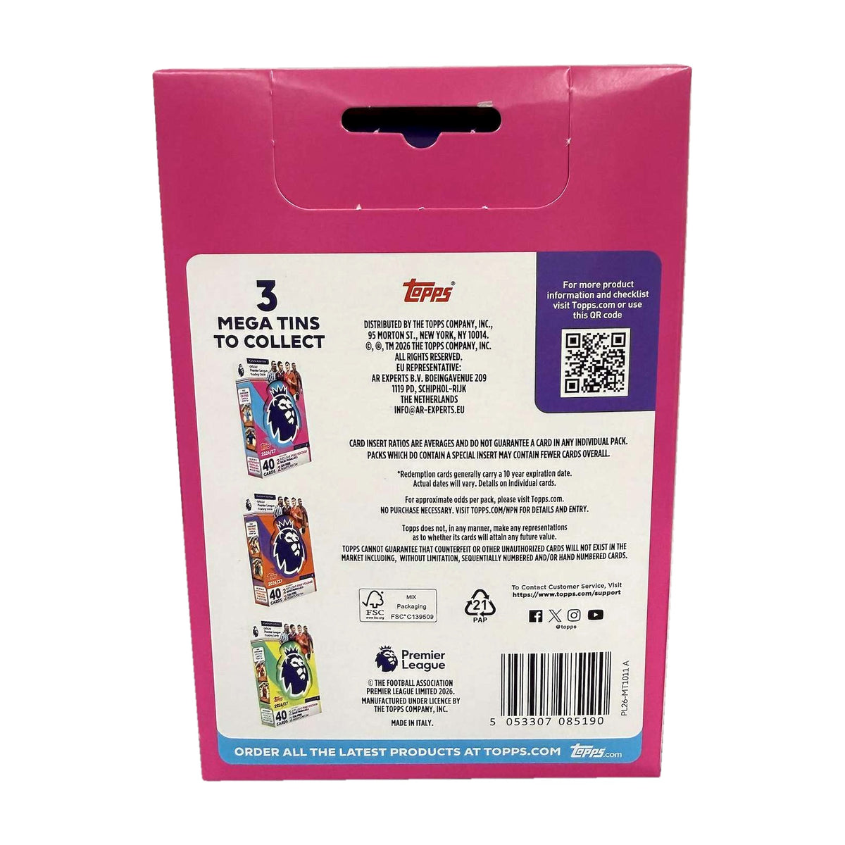 Topps Premier League 2026/27 Mega Tin 1