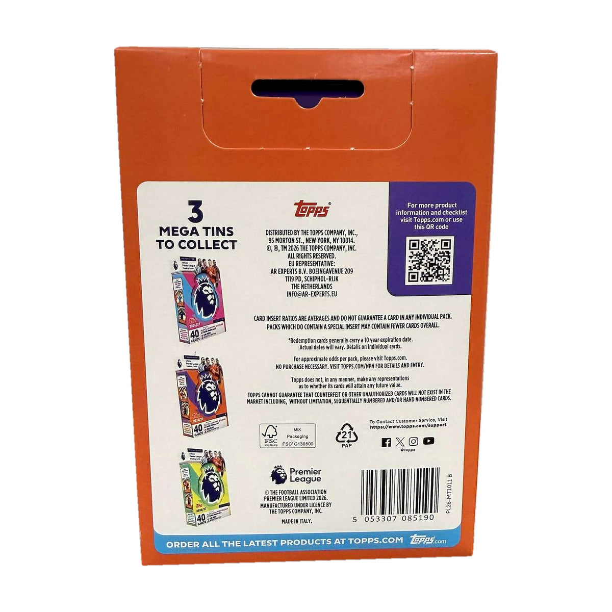 Topps Premier League 2026/27 Mega Tin 2