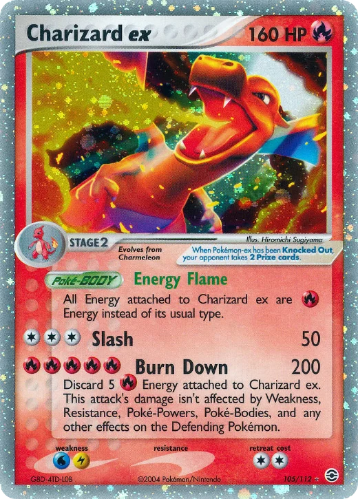 Charizard – Fritz sitt favorittkort